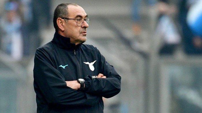 Pelatih Lazio, Maurizio Sarri. (Twitter / @OfficialSSLazio)
