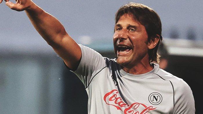 Pelatih Napoli, Antonio Conte.