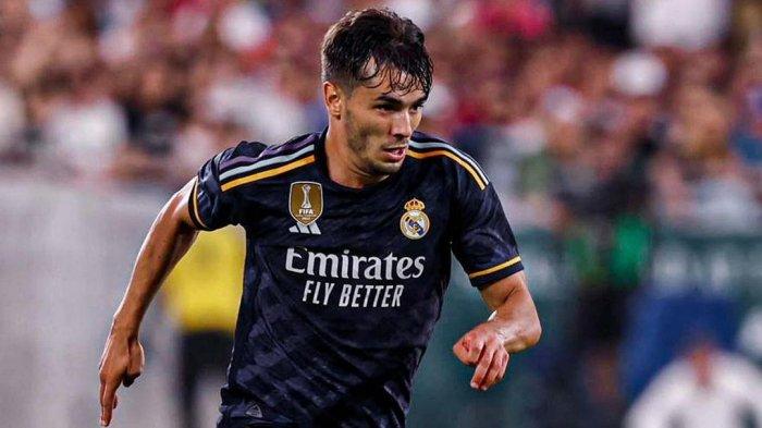 Penampilan Brahim Diaz bersama Real Madri dalam pertandingan pramusim 2023-2024. (Instagram/@realmadrid)