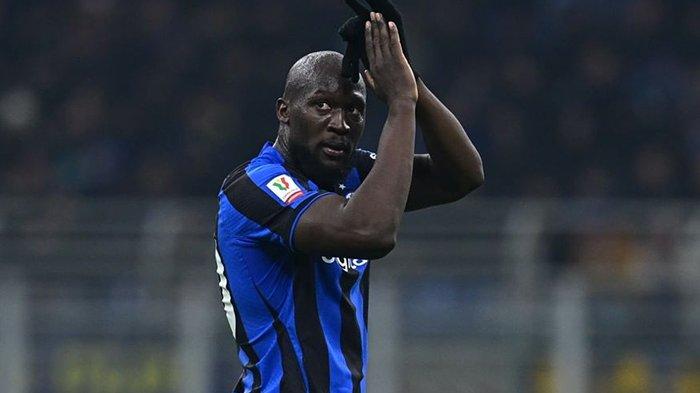 Penyerang Inter Milan, Romelu Lukaku.