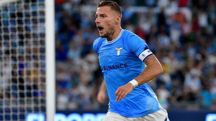 Penyerang Lazio, Ciro Immobile.