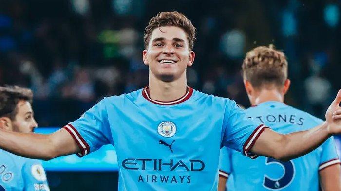 Penyerang Manchester City, Julian Alvarez. (mancity.com)