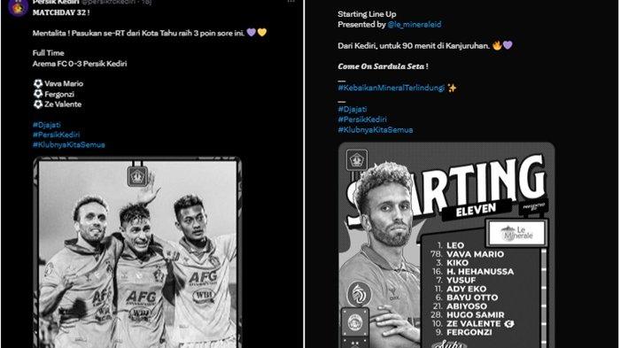 REAKSI PERSIK KEDIRI - Persik libas Arema FC 3-0 di Liga 1. Inilah reaksi Persik Kediri usai bus Ze Valente Cs dilempari batu setelah hajar Arema FC di Liga 1 dengan skor 3-0.