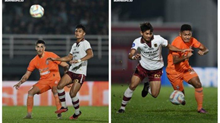 Pertandingan Borneo FC vs Persis Solo, pada Senin (27/11/2023), pukul 20.00 WITA, di Stadion Segiri Samarinda. Pesut Etam berhasil menumbangkan Laskar Sambernyawa dengan skor 1-0.