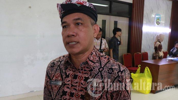 Plt Kepala Bappeda Litbang Provinsi Kaltara, Bertius. (TribunKaltara.com/Desi Kartika Ayu)