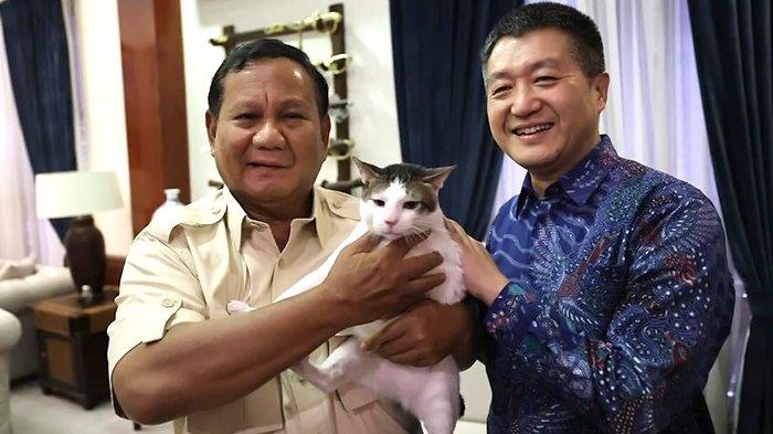 Capres nomor urut 2, Prabowo Subianto menerima kunjungan Duta Besar China untuk Indonesia, Lu Kang di kediamannya di Jalan Kertanegara, Jakarta Selatan, Minggu (17/2/2024).