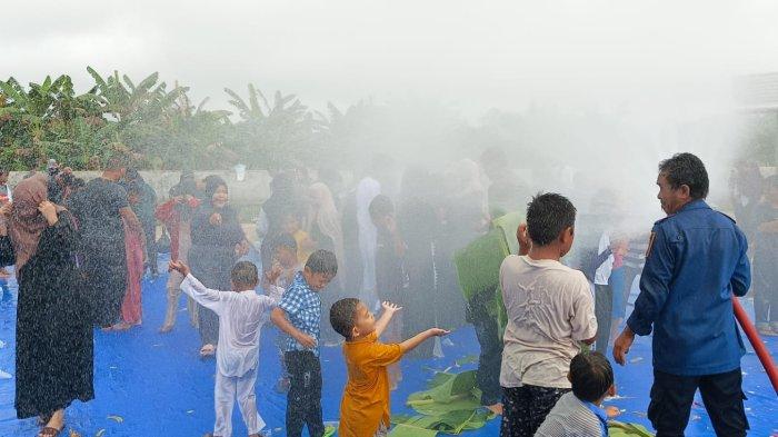 Rangkaian prosesi Berebu Pagun Rabu akhir Safar di Kabupaten Malinau, Kalimantan Utara, Rabu (13/9/2023