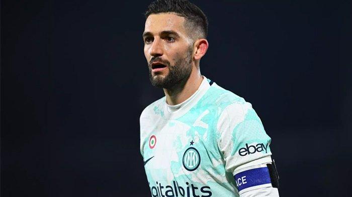 Roberto Gagliardini ketika memperkuat Inter Milan.