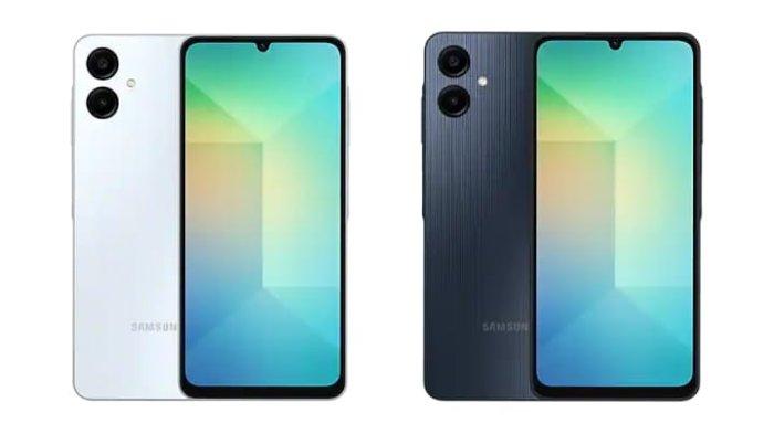 SPEK HP SAMSUNG - Kolase foto Samsung Galaxy A06 dari samsung.com, Jumat (7/2/2025). Lihat spesifikasi dan harga HP ponsel tersebut. (samsung.com)