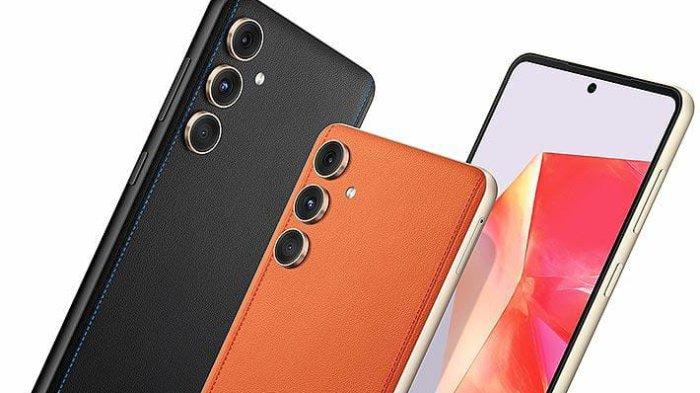 Tampilan dua warna ponsel Samsung Galaxy C55 5G (gsmarena.com)