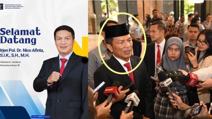 Update mutasi Polri terbaru September 2024, yang kali ini sajikan profil Sekretaris Jenderal Kementerian Hukum dan Hak Asasi Manusia atau Sekjen Kemenkumham Irjen Pol Nico Afinta.