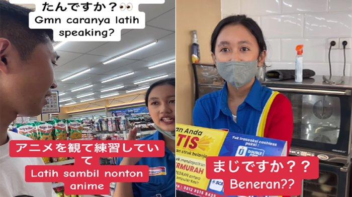 Seorang food blogger asal Jepang dengan Instagram @kencampur mengaku kaget dengan kefasihan seorang kasir Indomaret yang ia temui di Purwokerto, Jawa Tengah