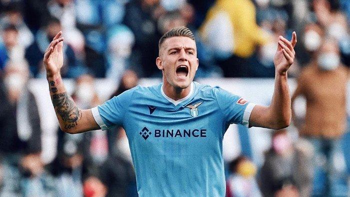 Gelandang Lazio, Sergej Milinkovic-Savic.