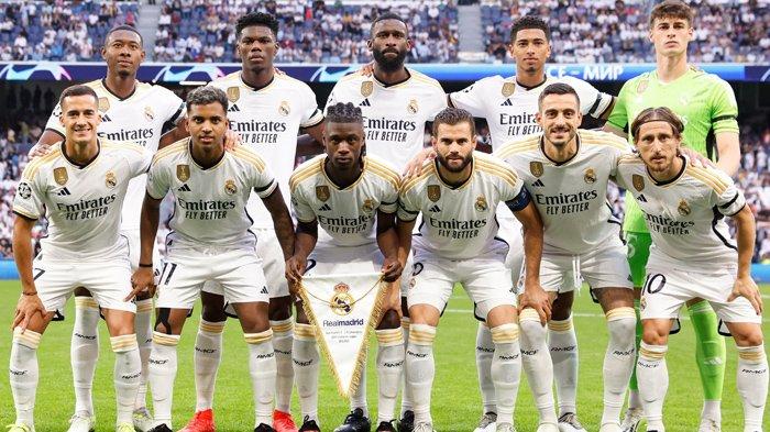 Skuad Real Madrid di Liga Champions 2023/2024.