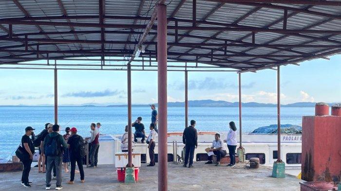 SPEEDBOAT REGULER NUNUKAN - Penumpang mulai turun ke dermaga Pelabuhan PLBL Liem Hie Djung Nunukan, Jumat (14/03/2025), pagi