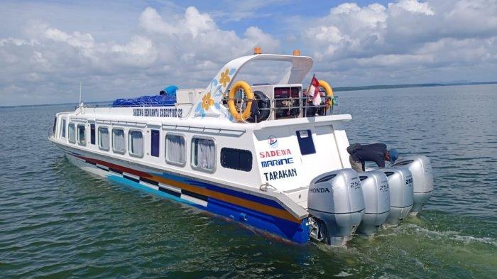 Speedboat reguler rute Nunukan-Tarakan kembali berlayar normal, Rabu (06/03/2024), siang