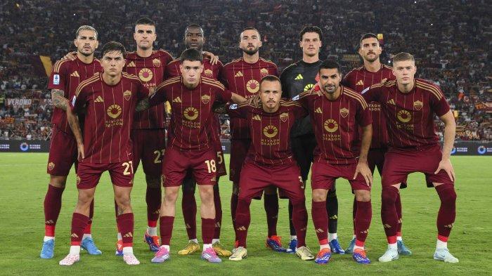 Starting XI As Roma melawan Empoli di Liga Italia pekan ke-2, Minggu (26/8/2024).