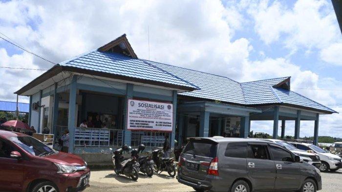 Terminal Pelabuhan Speedboat Malinau Kota Kabupaten Malinau, Kalimantan Utara.