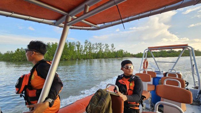 Tim SAR bersiap untuk melakukan pencarian terhadap nelayan yang dilaporkan hilang di Peso, Bulungan, Kalimantan Utara..