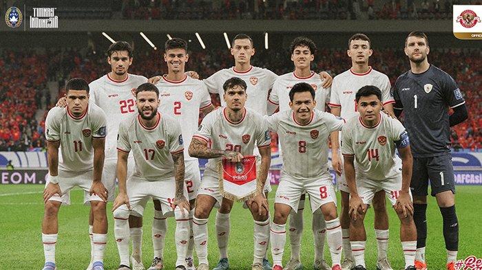 Skuad Timnas Indonesia di Kualifikasi Piala Dunia 2026. Berikut ini alasan Shin Tae-yong usai Timnas Indonesia digebuk Jepang dalam lanjutan Kualifikasi Piala Dunia 2026 Zona Asia pada Jumat (15/11/2024) tadi malam. (Twitter/@TimnasIndonesia)