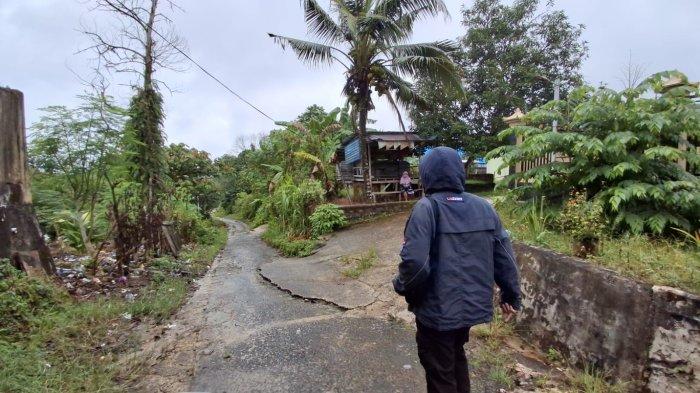 Penampakan salah satu titik RT 20 Kelurahan Juata Permai Tarakan Kalimantan Utara, tak jauh dari lokasi Posko Kampung Bersinar.