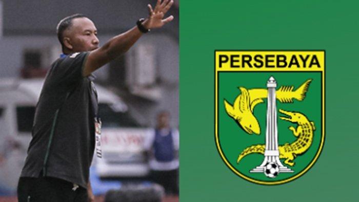 Uston Nawawi gantikan Josep Gombau, seusai Persebaya Surabaya telan sejumlah hasil minor di Liga 1, begini siasatnya bangkitkan performa Bajul Ijo.