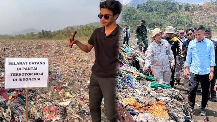 Viral karena Pandawara Group, Pemprov Jabar dan Pemkab Sukabumi bersihkan pantai Cibutun yang kotor