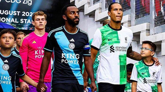 Virgil van Dijk saat menjadi Kapten di Laga Pramusim melawan Leicester City di Singapore, Minggu (30/7/2023) (instagram/@liverpoolfc)