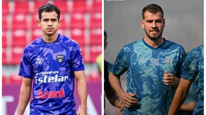 Walter Araujo (kiri) dirumorkan akan didapuk jadi suksesor Wiljan Pluim di PSM Makassar.