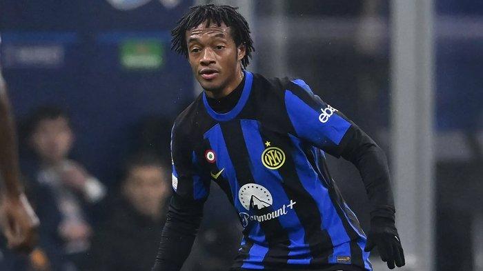 Juan Cuadrado ketika memperkuat Inter Milan musim 2023/2024.
