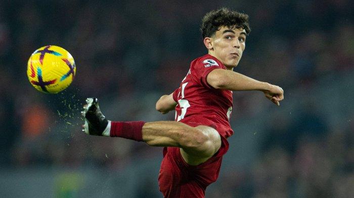 Wonderkid Liverpool Stefan Bajcetic. (Twitter/@LFC)