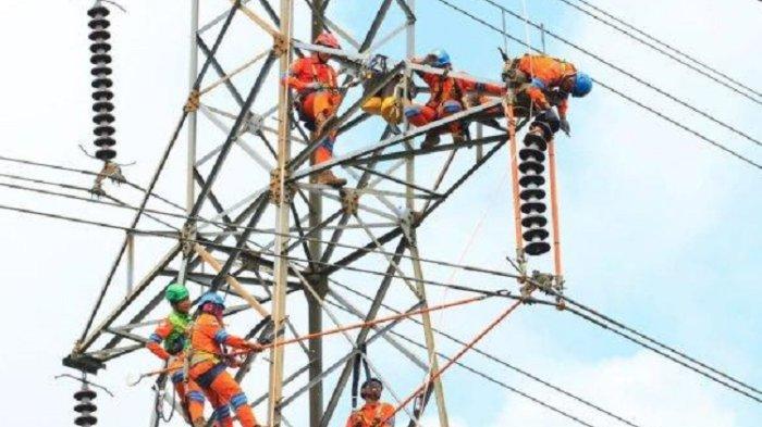 Agus Riyanto, petugas PLN pemeliharaan tower listrik di Kalimantan Timur yang menghadapi risiko cuaca buruk, serangan burung,  tawon bahkan tanah longsor.
