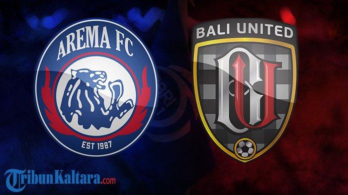 Arema FC vs Bali United. (TribunKaltara.com)