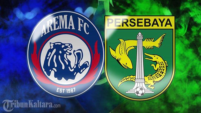 AREMA DAN PERSEBAYA - Logo Arema FC vs Persebaya. William Marcilio merupakan pemain Arema FC yang dirumorkan ke Persebaya di bursa transfer Liga 1, elite Bajul Ijo buka suara. (TribunKaltara.com)