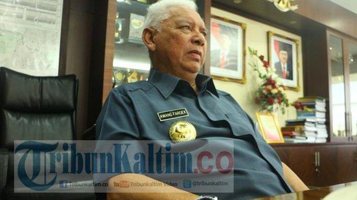 Mantan Gubernur Kaltim, Awang Faroek Ishak.