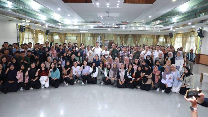 Seremoni penyambutan peserta kursus intensif bahasa Mandarin yang dilangsungkan di Kantor Bupati Bulungan pada Rabu (23/08/2023).