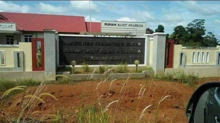 Bangunan Gedung RS Pratama Sebuku di Nunukan, Kaltara (TRIBUNKALTARA.COM / FEBRIANUS FELIS)