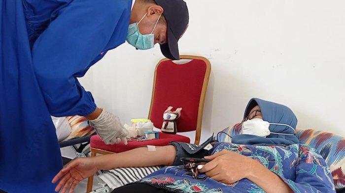 ILUSTRASI - Kegiatan donor darah di Makodim 0914 Tana Tidung, Kamis (9/12/2021)