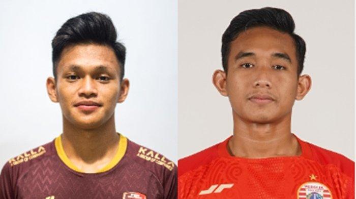 FOTO Dzaky Asraf dan Rizky Ridho (kanan). Pilar PSM Makassar Dzaky Asraf dan pemain Persija Jakarta Rizky Ridho batal perkuat Timnas Indonesia di Piala AFF U23, ini penggantinya.