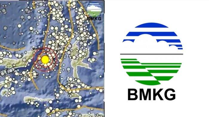 Info gempa hari ini, Jumat (15/11/2024), Badan Meteorologi Klimatologi dan Geofisika ( BMKG ), baru saja gempa magnitudo 4.3 guncang tenggara Bitung, Sulawesi Utara.