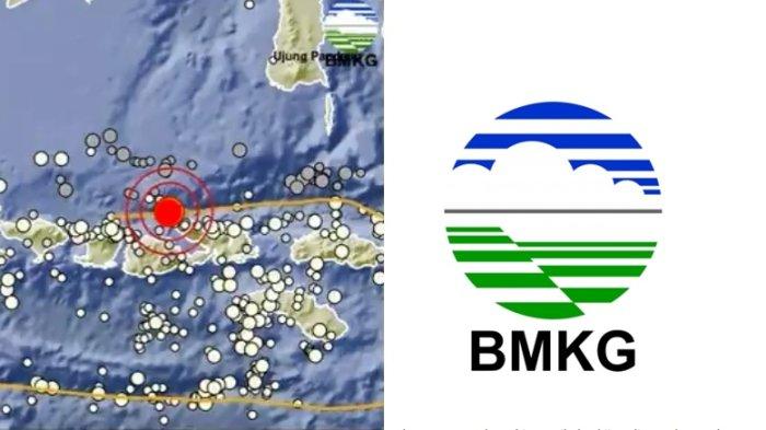 Info BMKG hari ini menyebut gempa terkini di timur laut Sumbawa, Nusa Tenggara Barat memiliki magnitudo 3.7.