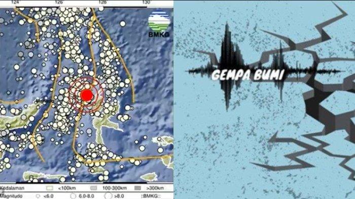 Info Badan Meteorologi Klimatologi dan Geofisika ( BMGK ), gempa magnitudo 3.8 hari ini hantam Halmahera Barat, Maluku Utara pukul 04:33:05 WIB, Jumat (13/12/2024).