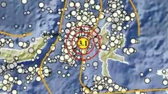 Gempa guncang Jailolo, Maluku.