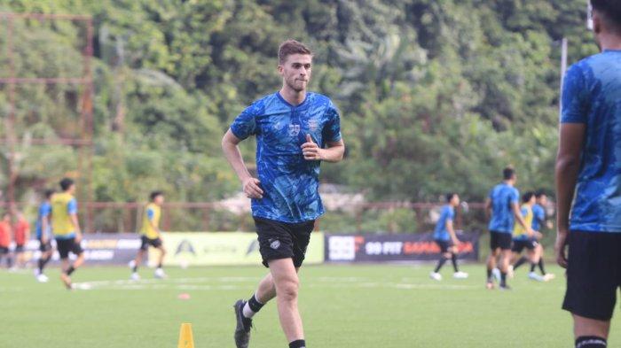 Pemain Borneo FC Jelle Goselink
