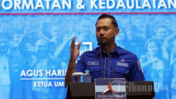 Ketua Umum Partai Demokrat, AHY. (Tribunnews/Jeprima)