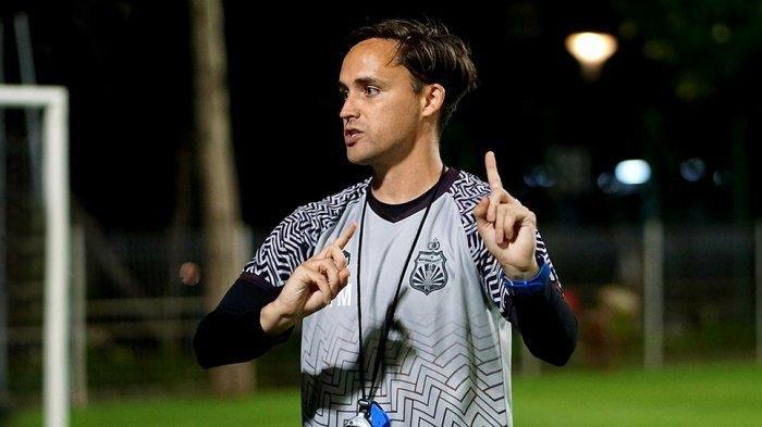 Paul Munster saat menukangi Bhayangkara FC. (Tribunnews/Abdul Majid)