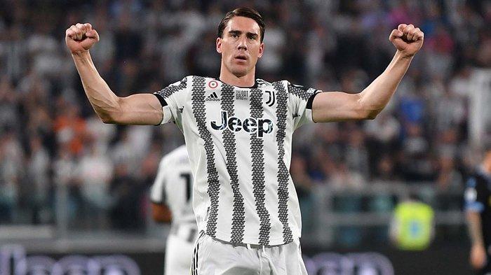 Penyerang Juventus, Dusan Vlahovic. (Twitter / @juventusfc)