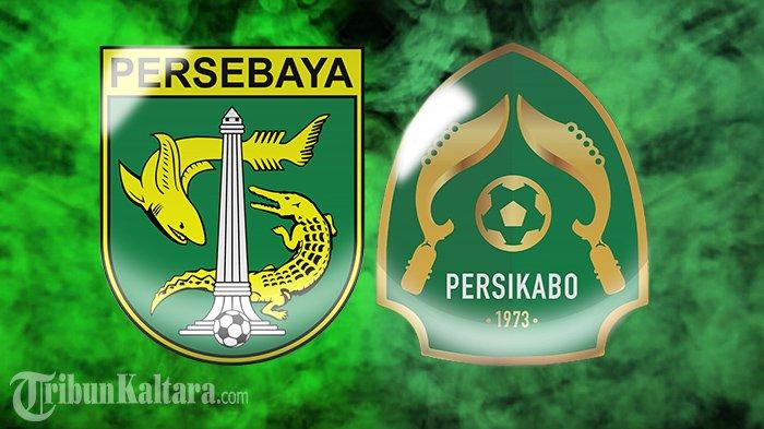 Persebaya dan Persikabo. (TribunKaltara.com)