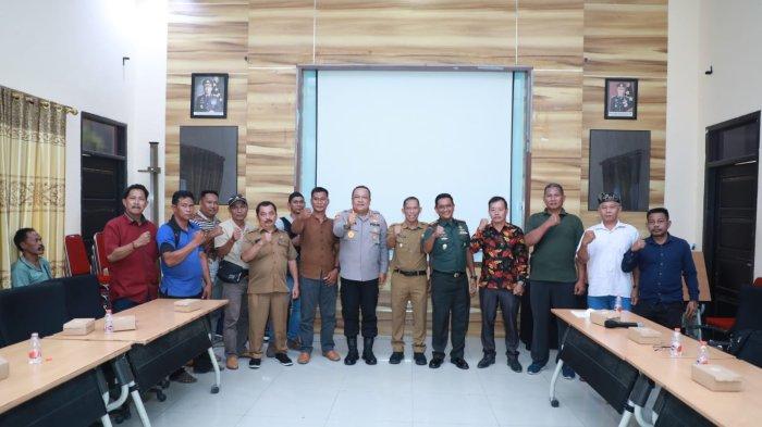 Fasilitasi perdamaian di Mapolresta Bulungan, Selasa (11/07/2023).