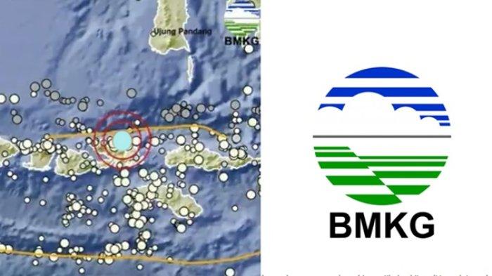 Info BMKG sebut pusat gempa terkini 2 menit yang lalu berada 40 km di barat laut Bima, NTB, cek magnitudo dan titik koordinat gempa hari ini.